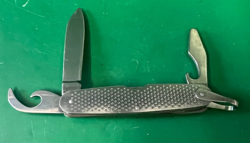 US ARMY STAINLESS STEEL POCKET KNIFE- NEW CONDITION gallery