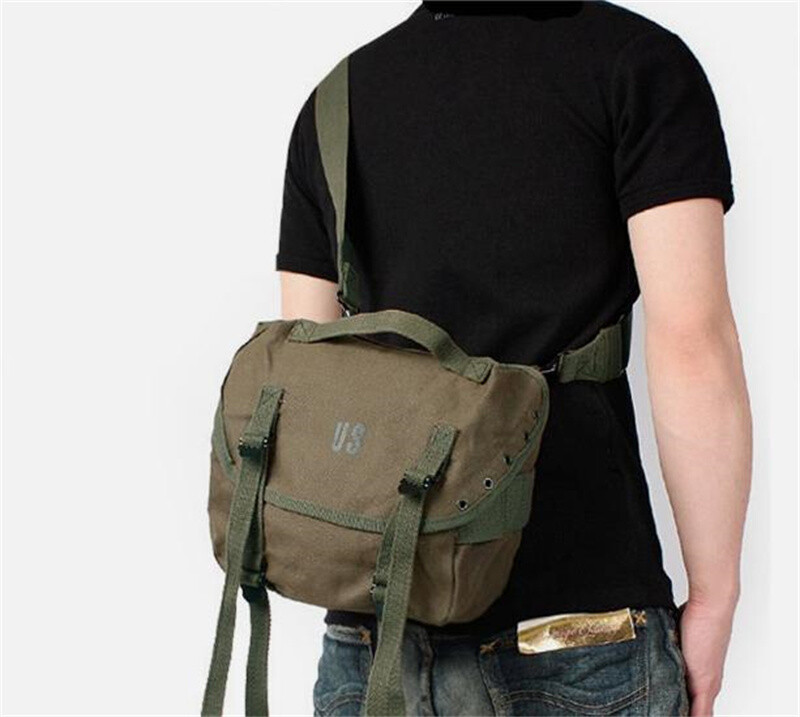 Replica WWII U.S. Vietnam War M1961 Combat Field Butt Pack Canvas Waist Bag gallery
