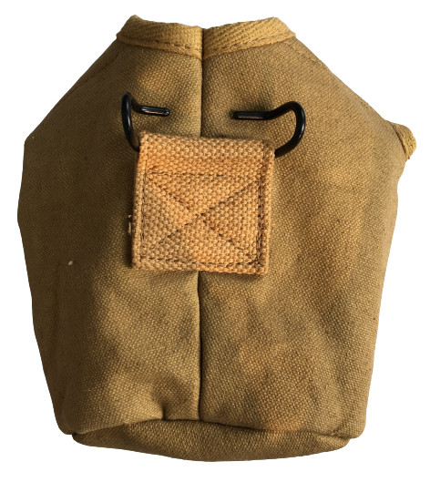 M1 Webbing Canvas Belt Od Green with Canteen Water Bottle cover & Colt Pouch gallery