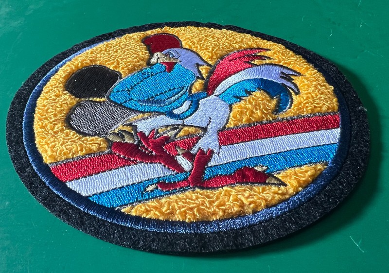 USAAF 67TH FIGHTER SQUADRON 5 INCH SQUADRON PATCH-CHENILLE gallery