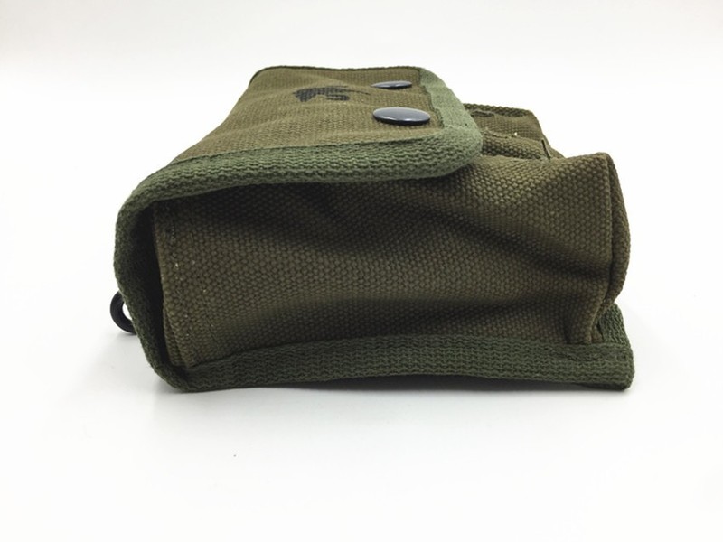 WWII WW2 US Army USMC Military Jungle First Aid Pouch Kit With Hook gallery