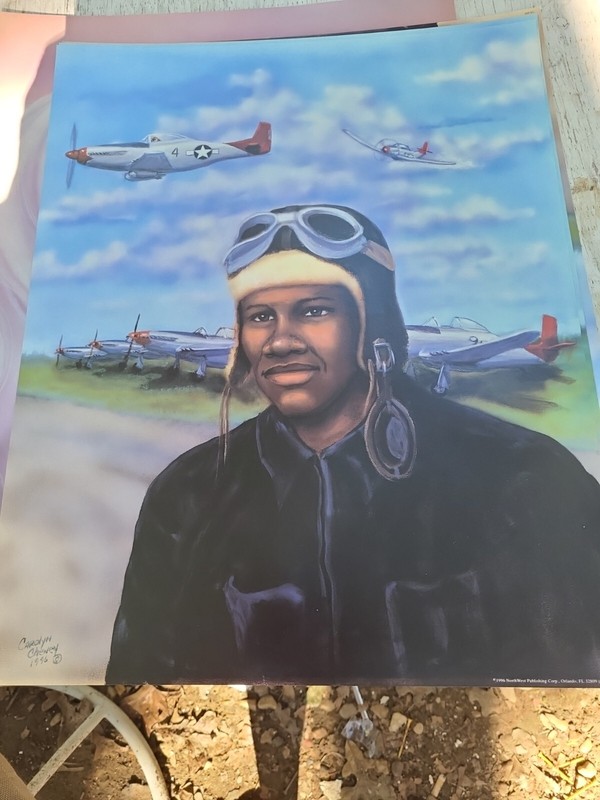 1996 Northwest Publishing Print Tuskegee Airmen 16×20