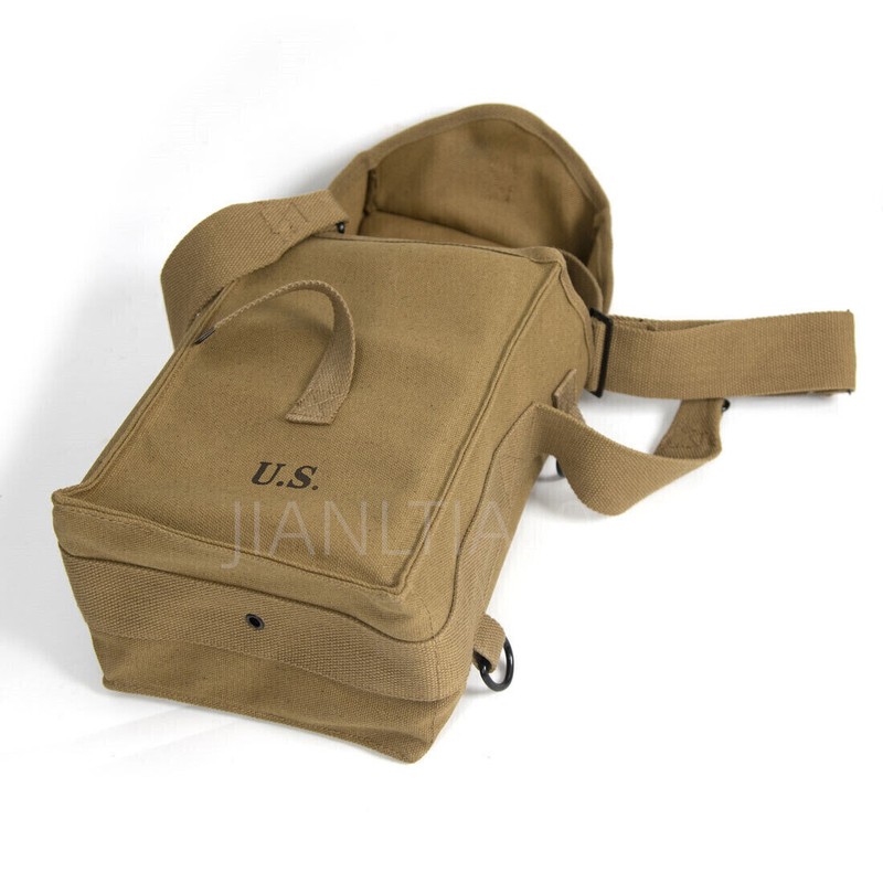 US WW2 M1 General Purpose Ammunition Magazine Pouch CANVAS HAVERSACK gallery