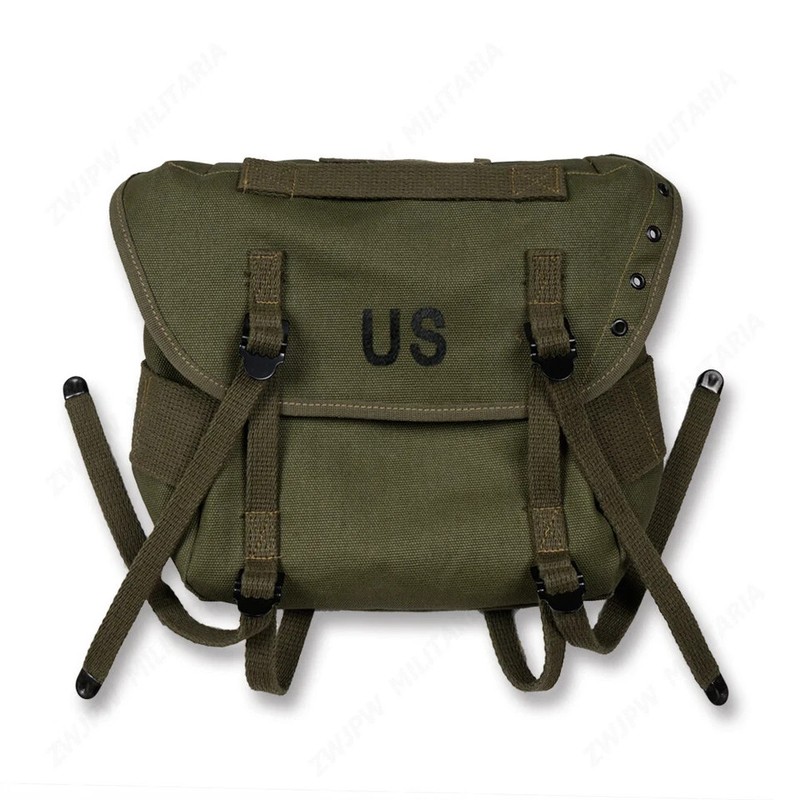 VIETNAM WAR US ARMY FIELD GEAR COMBAT M56 M1956 M-1956 BUTT PACK BACKPACK