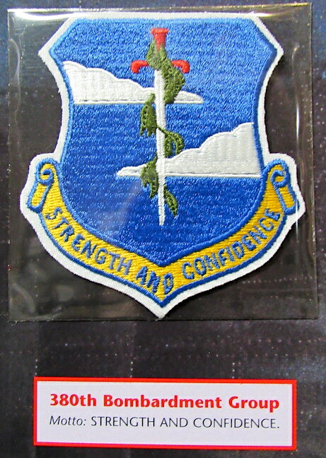 380th BOMBARDMENT GROUP Willabee & Ward WWII EMBLEMS of AIR WAR PATCH Patch Only