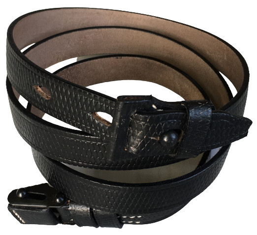 Yugoslavian 1948 K98 M98 Black Leather Rifle Sling M48 M48A M48B M48BO Yugo