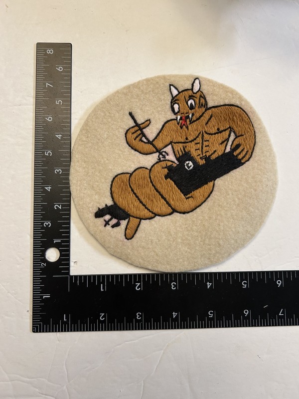 MH867 Repro US Navy WW2 Unit Patch Patrol Bomber Squadron 25 (VPB-25) IR29E