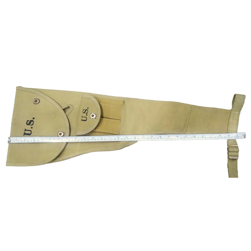 M1 Carbine Canvas Paratrooper Jump Case with Magazine Pouch Marked SEMES 1942 gallery