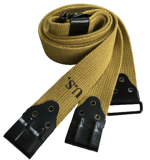 WW2 US M1903 Sling Kerr Pattern Adjustable Strap Reproduction M1 Thompson- kHAKI