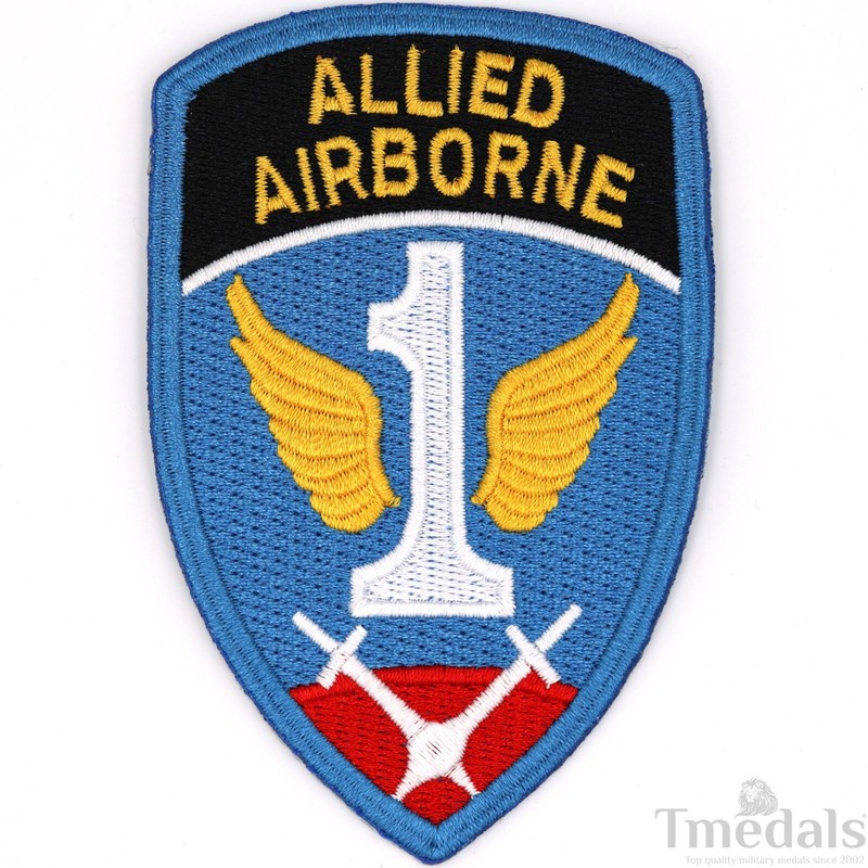 US 1st Army Air Force WW2 Allied USAF Airborne Squadron Shoulder Uniform Patch