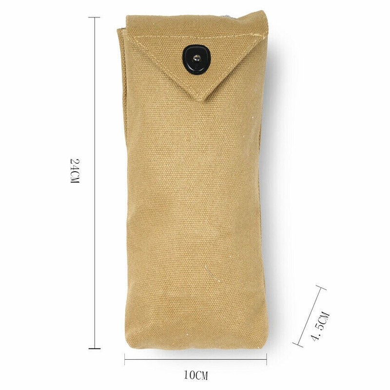 WWII US ARMY M1 RIGGER POUCH GARAND AMMO BAG POUCH CANVAS KHAKI