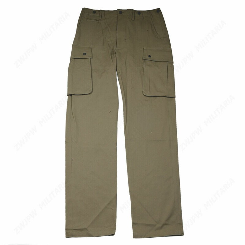 WW2 US ARMY M42 Airborne Paratrooper Officer Cotton Pants Trousers 38R gallery