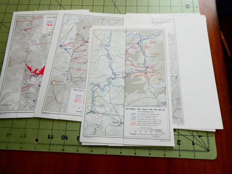 Portfolio of Maps Extracted From The Ardennes: Battle Of The Buldge 1993 gallery