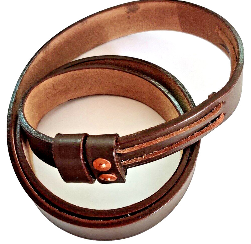 British WWI & WWII Lee Enfield SMLE Leather Rifle Sling (BUY 1 GET 1 FREE) gallery