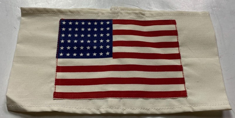 WWII US AIRBORNE 82ND 101ST PARATROOPER MARKET GARDEN SLEEVE FLAG BRASSARD