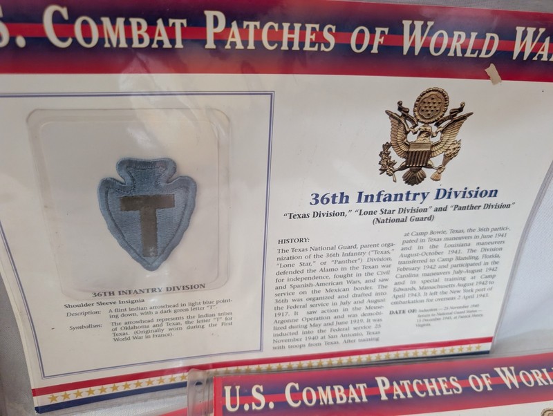 U.S. Combat Patches Of World War II Lot Of 6 Please Read gallery