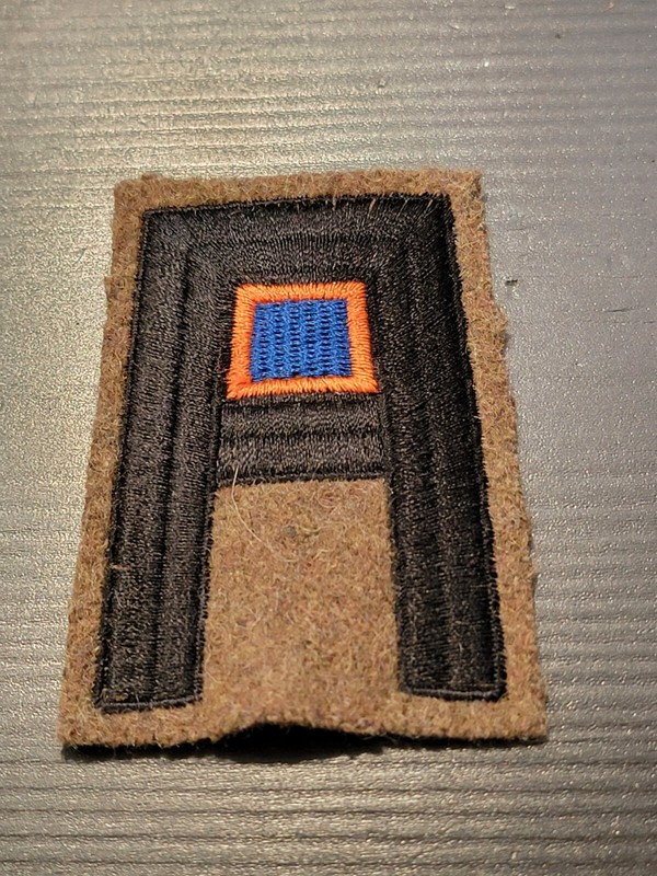 Reproduction US Army 1930’s- WW 2 First Army Aviation orange and blue center 302