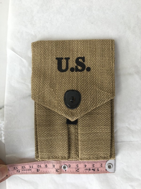 M1936 Canvas Pistol Belt with M1911 Black Colt Holster and Colt Magazine Pouch gallery