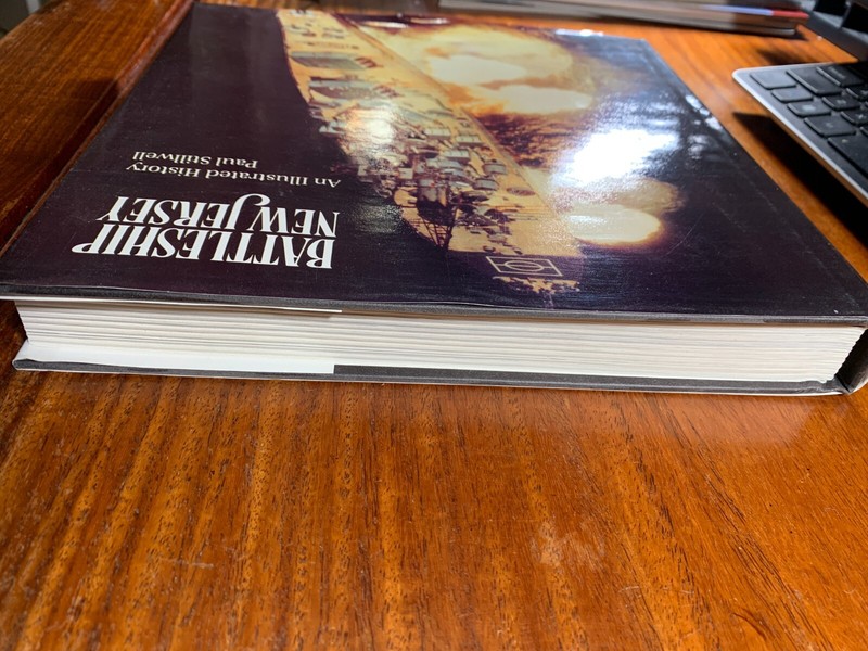 Battleship of New Jersey Hardcover SIGNED by Paul Stillwell gallery