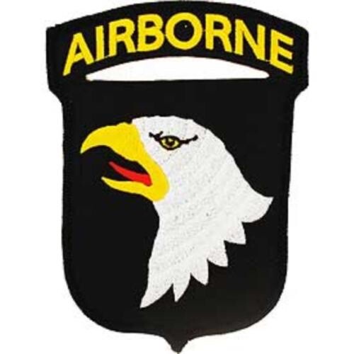 U.S. Army 101st Airborne Embroidered Patch, Screaming Eagles, 5 1/4″ PAT-0111