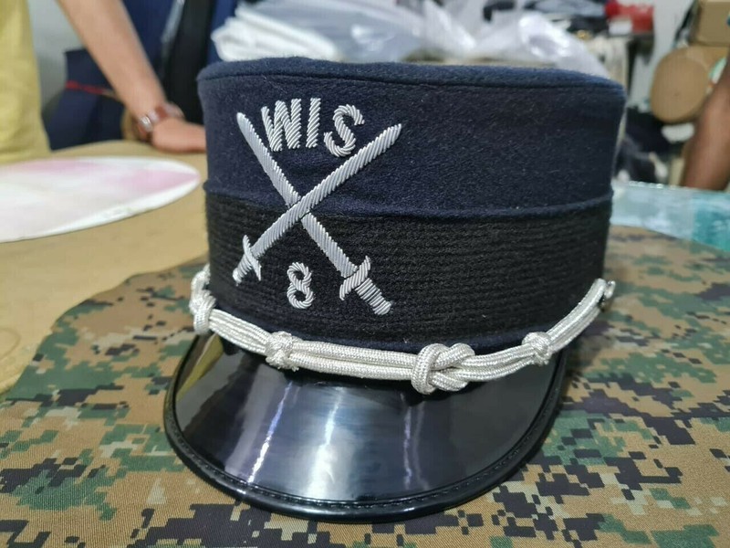 WW2 Span-Am War US Army M1895 Enlisted Forage Cap Kepi Hat Reproduction gallery