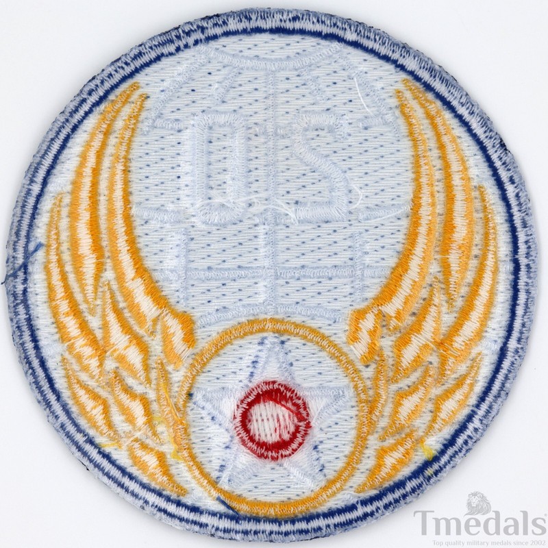 US 20 Army Air Force WW2 BULLION USAF Air Corps Squadron Shoulder Uniform Patch! gallery