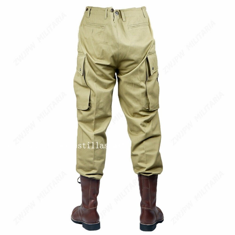 WW2 US ARMY M42 Airborne Paratrooper Officer Cotton Pants Trousers 38R gallery