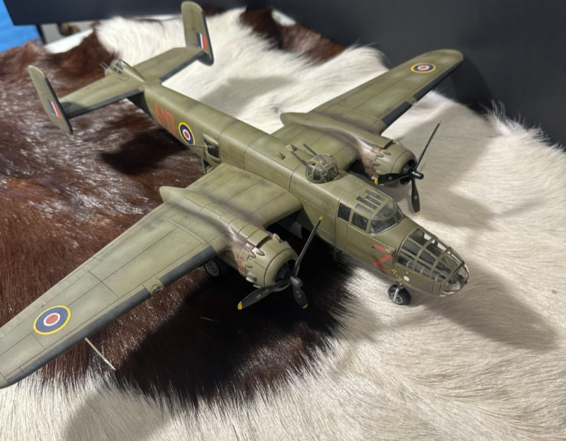 Revell 1:48 WW-II B-25 Mitchell Tactical Bomber/Pro Built- British Markings