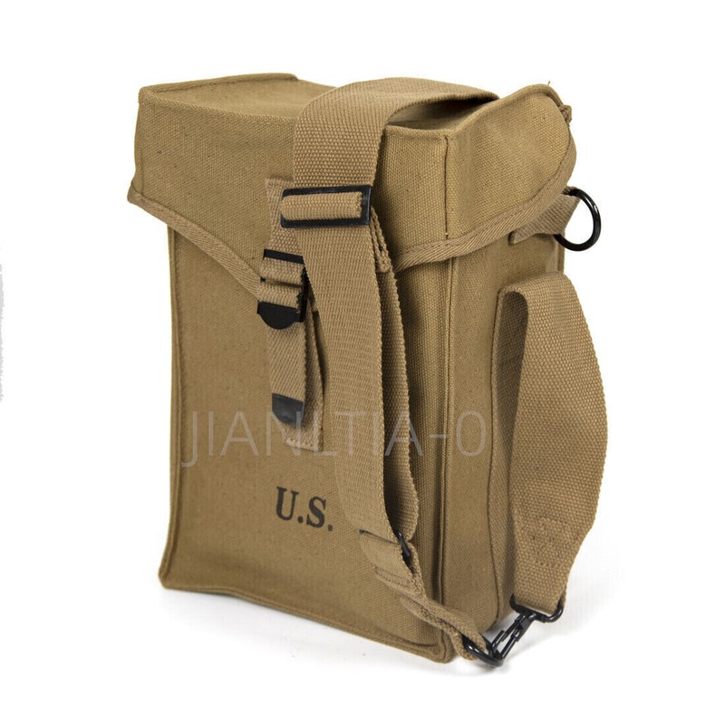 US WW2 M1 General Purpose Ammunition Magazine Pouch CANVAS HAVERSACK gallery