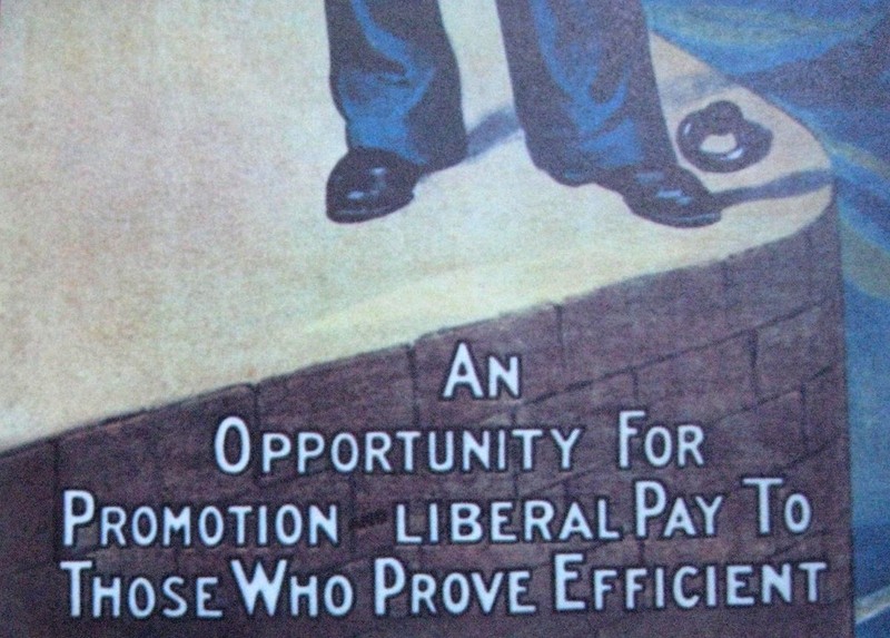 YOUNG MEN WANTED FOR U.S. NAVY WWI - Recruiting poster pristine condition. gallery