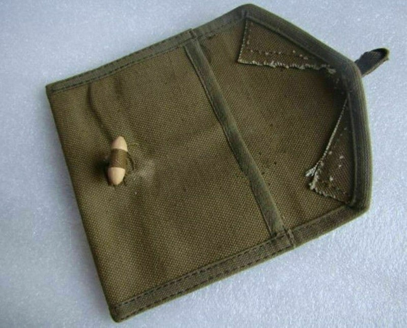 WW2 US ARMY USMC FIRST AID 1943 CANVAS AMMO POUCH MILITARY gallery