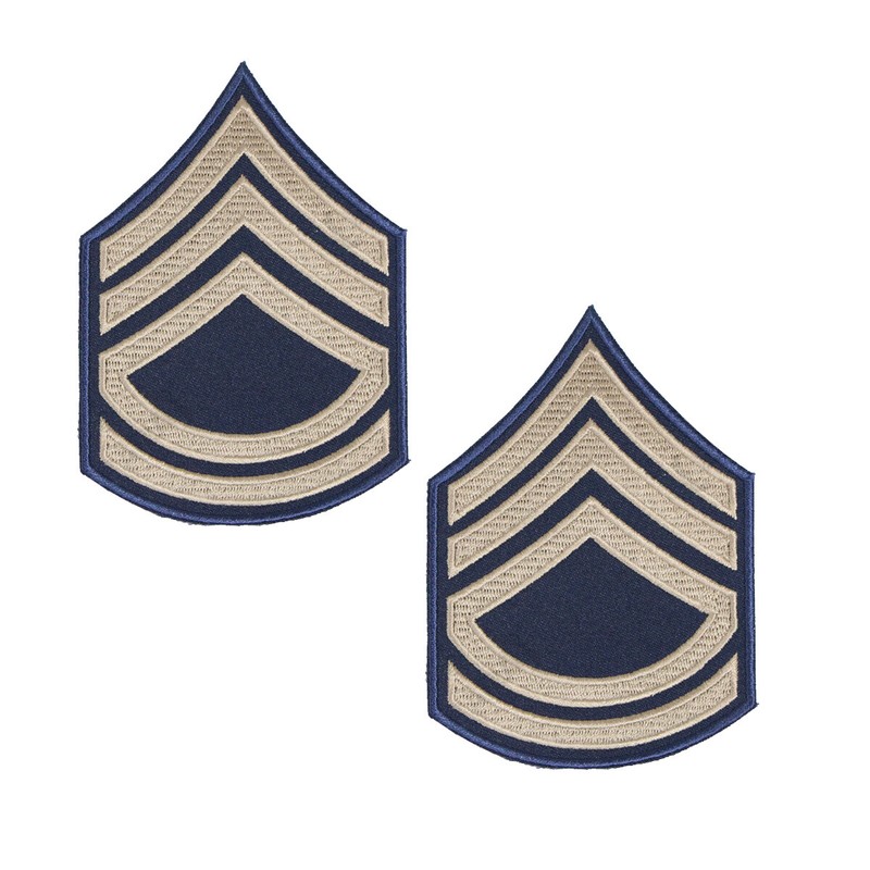 Technical Sergeant Rank Badge - WW2 Repro Stripes American Patch badge Army SGT