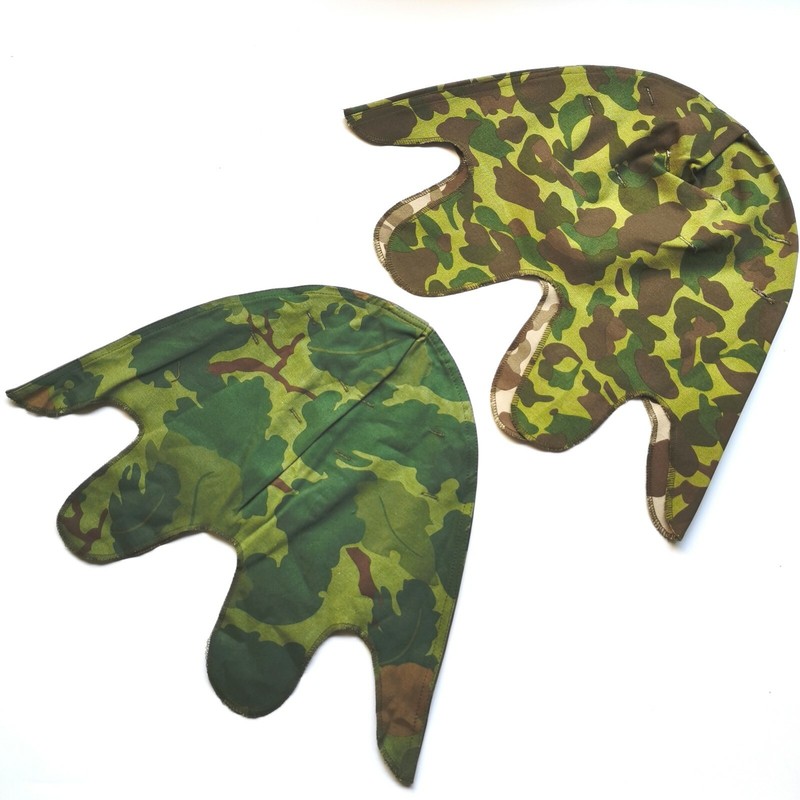 2PCS Vietnam War US Marine M1 Helmet Cover Mitchell Camouflage Pacific Camo