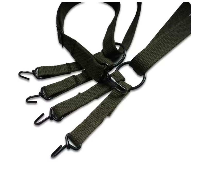 WWII US Army M1941 M1944 Suspender Strap Green-1388 gallery