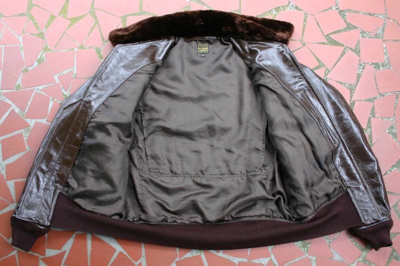 PRE WW-2 M-422 LEATHER FLIGHT JACKET SHEELEY PARACHUTE BUILD G-1, M-422A , A-2 gallery