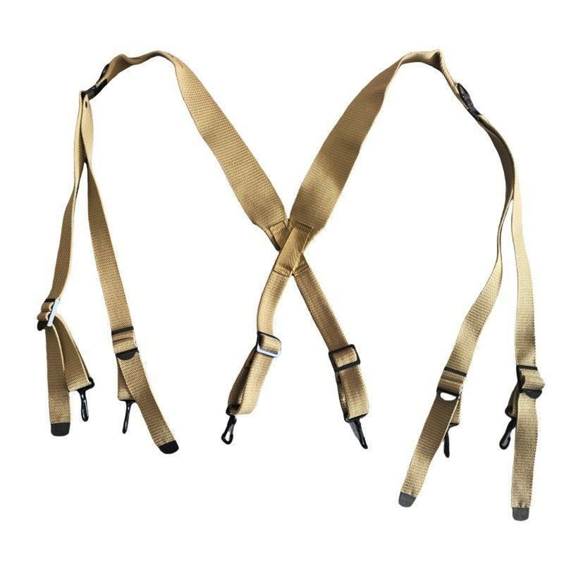 A Set WWII US M1936 Bag Pack Belt Suspenders Strap Water Bottle Cover Pouch gallery