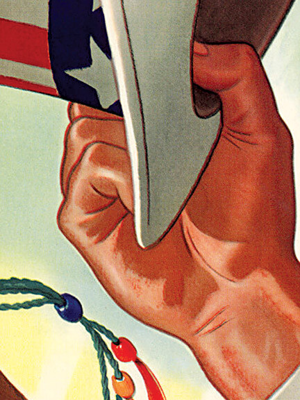 Americans All - Fight For Victory! Mexican American World War 2 Poster - 24x32 gallery