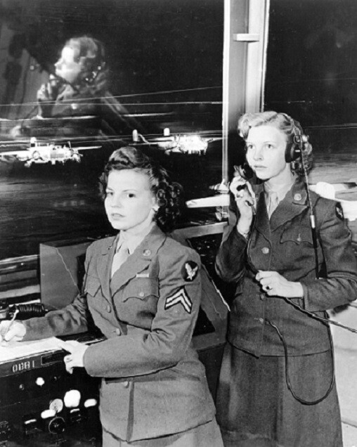W.A.C. Women's Army Corps, Randolph Field, Texas 8x10 WWII W.A.A.C. Photo 80a