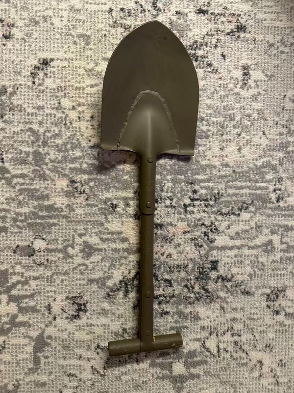 Reproduction WWII US M1910 T-Handle Shovel with Carrier gallery