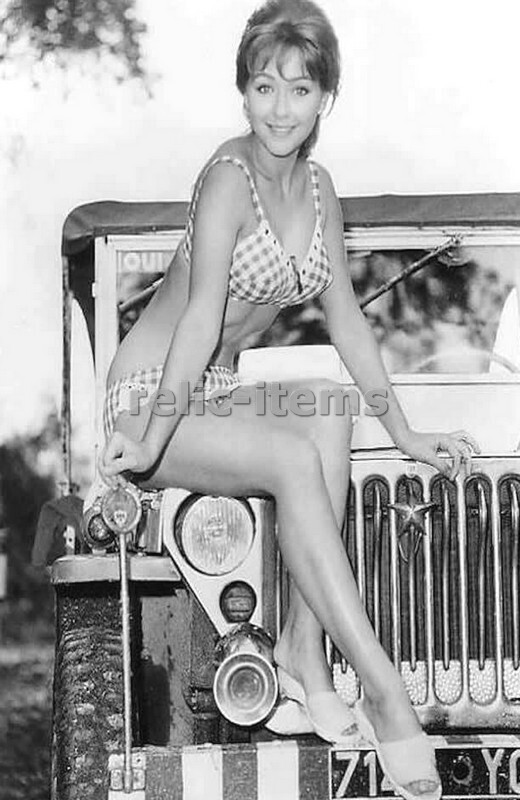WW2 PICTURE PHOTO US ARMY WILLYS JEEP PIN UP PINUP 6903