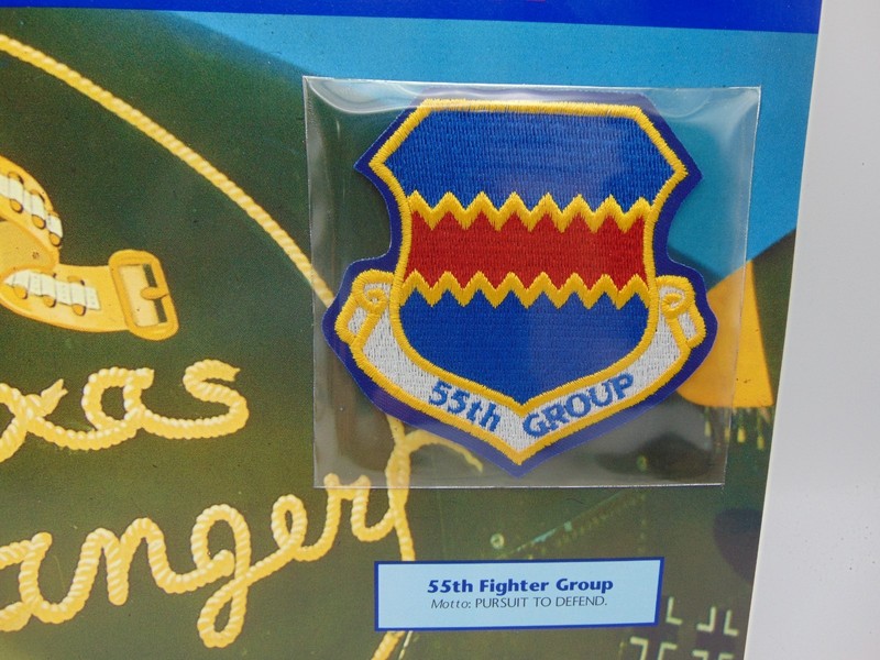 Willabee & Ward Emblems Of Air War WWII Patch 55th Fighter Group Pursuit Defend gallery