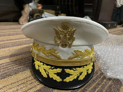 U.S. Army General Hat White Top All Sizes