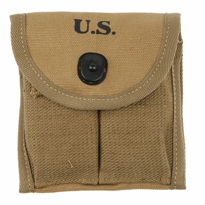 WWII WW2 US MILITARY M1 CARBINE RIFLE MAG AMMUNITION POUCH BAG