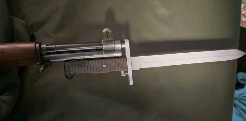 WW2 U.S. M1 Garand Bayonet 3D Printed Prop/replica gallery