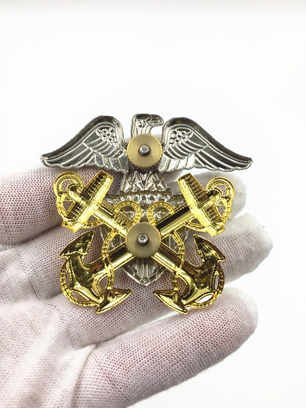 American Army Hat Badge For U.S. Military Officer Navy Cap gallery