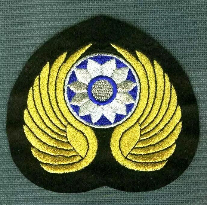 WWII USAAF AVG FLYING TIGERS 飛虎隊 CHINA BURMA INDIA CBI THEATER iron-on INSIGNIA