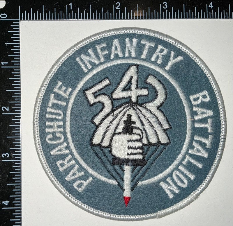 REPRODUCTION WWII US Army 542nd Airborne Parachute Infantry Battalion Patch