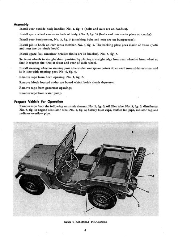 M38A1 4X4 JEEP Military Manual HUGE SET TM & ORD Parts List on CD in .pdf