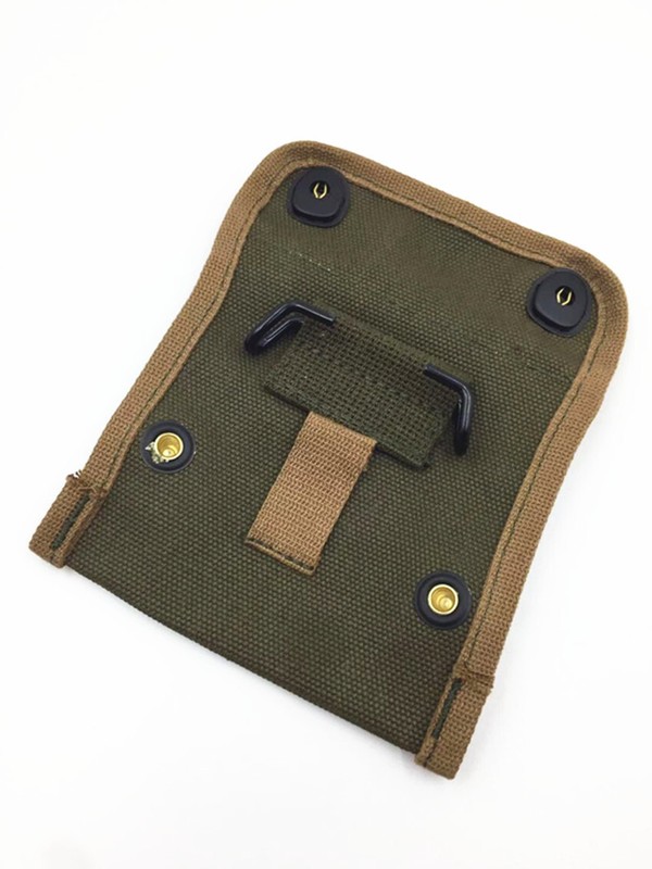 WW2 KOREAN WAR US ARMY GREEN FIRST AID POUCH WITH HOOK COMPASS BAG gallery