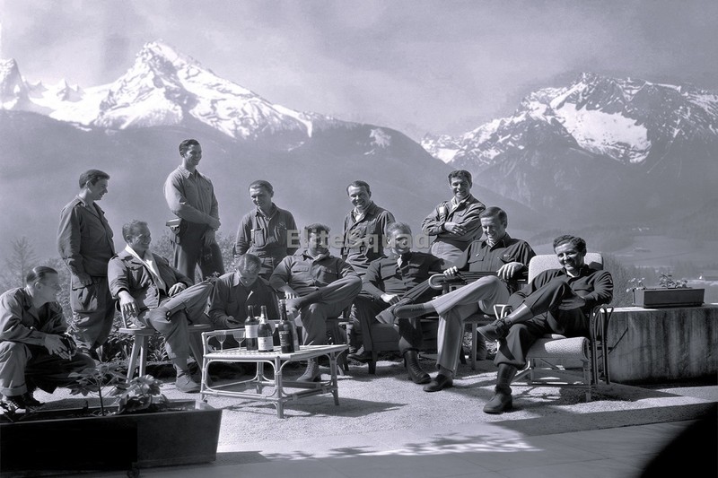 WW2 Poster Dick Winters Easy Company Band of Brothers Hitler Residence 24"x36"